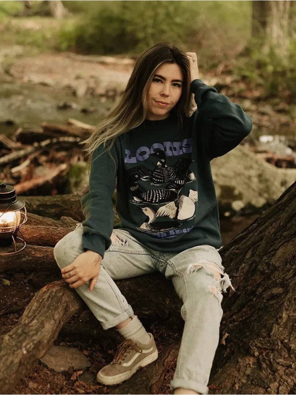 Loons Of North America Sweatshirt